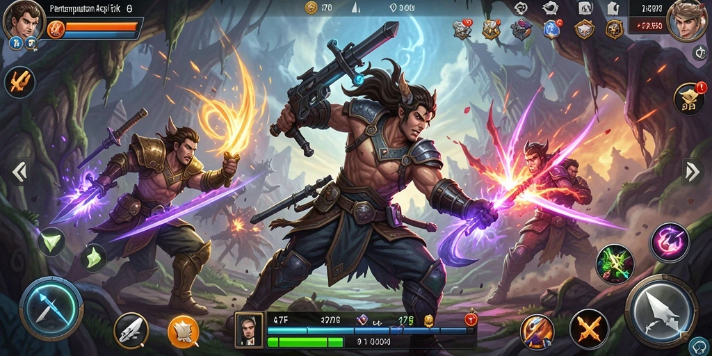 Tampilan menegangkan dari gameplay 47F dengan aksi tak terduga.