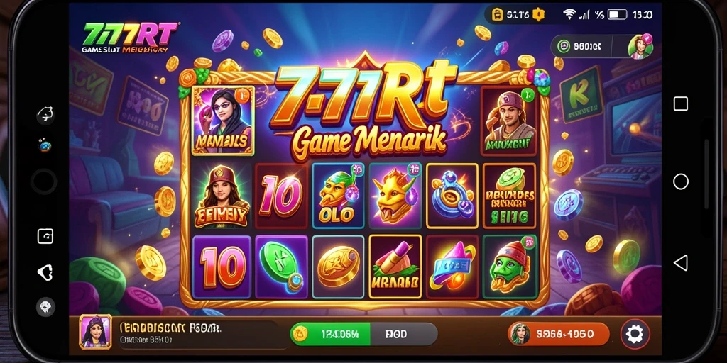 Tampilan gameplay menarik di <strong>777RT</strong> dengan berbagai fitur Slot.
