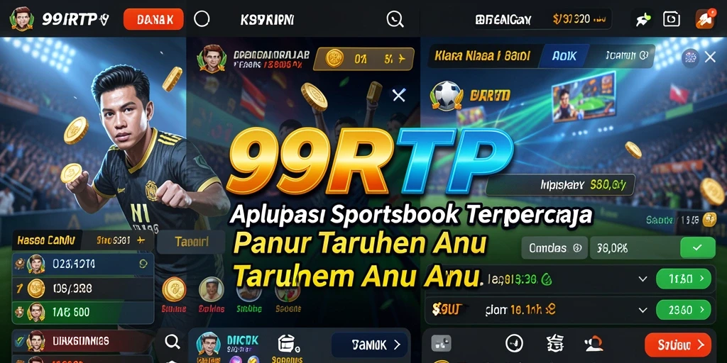 Screenshot utama 99RTP menampilkan tampilan taruhan Sportsbook yang menarik.