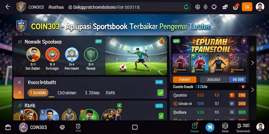 Tampilan gameplay <strong>COIN303</strong> yang menarik dan interaktif saat taruhan berlangsung.