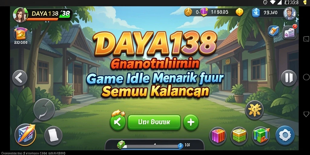 Tampilan gameplay <strong>DAYA138</strong> yang menarik dalam mode idle.