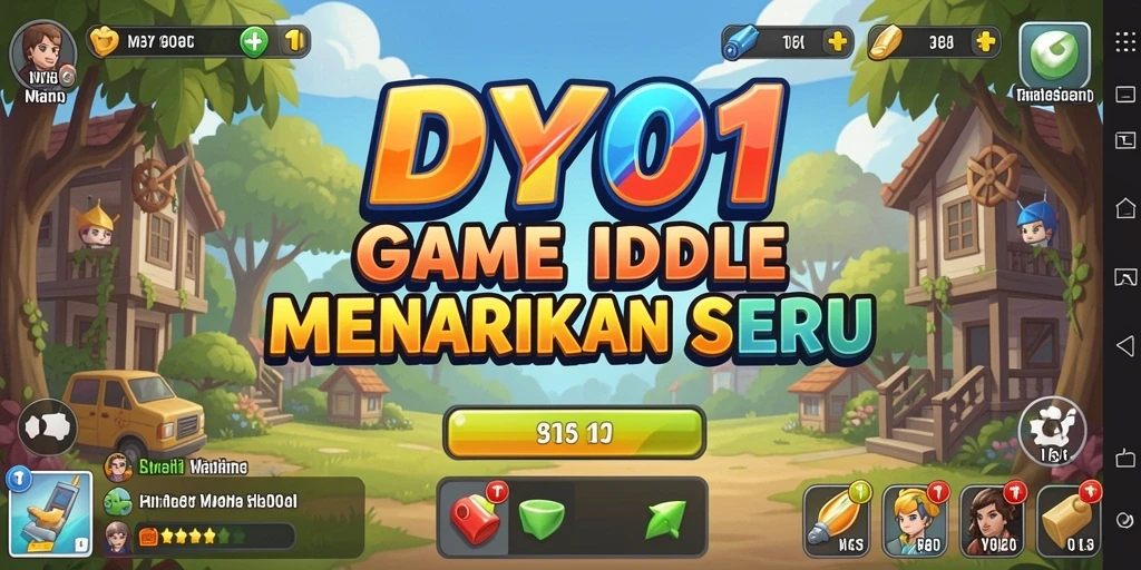 Screenshot DY01 menampilkan gameplay santai dan menarik.