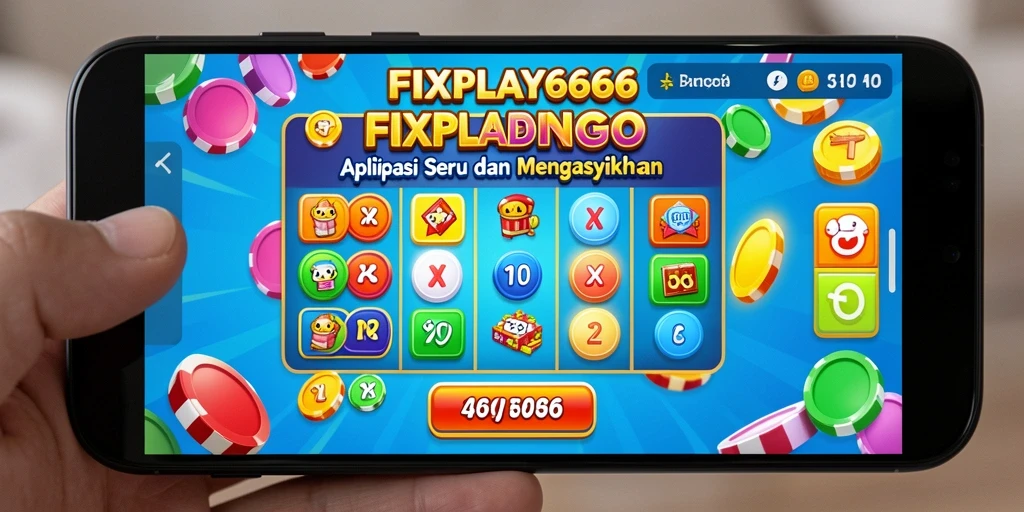 Tampilan gameplay FIXPLAY666 yang menarik dan penuh warna.