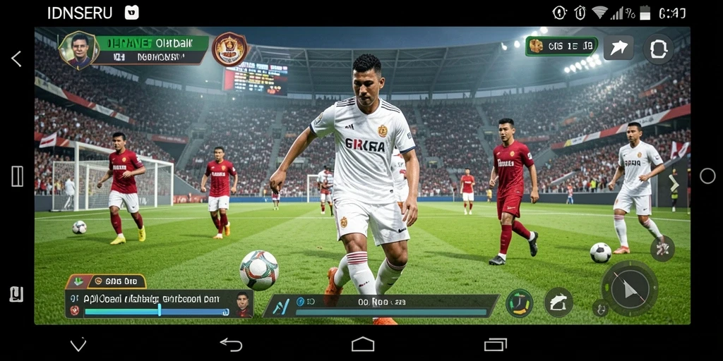 Tampilan gameplay menarik dari IDNSERU dalam kategori Sports.