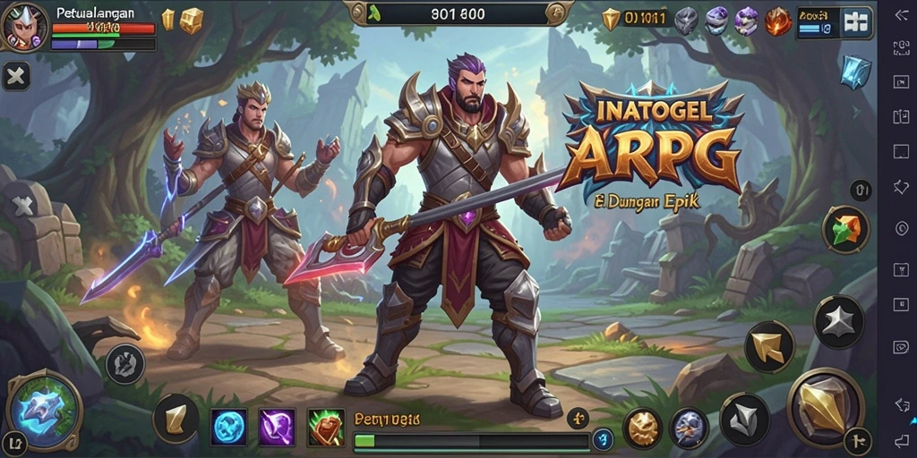 Gameplay seru INATOGEL dengan grafis menakjubkan.