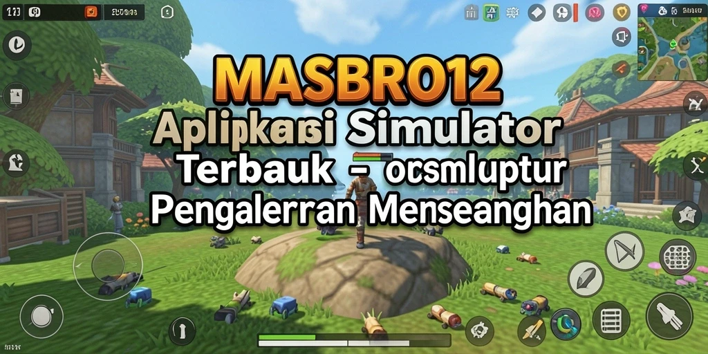 Tangkapan layar utama dari gameplay simulasi yang menarik di MASBRO12.