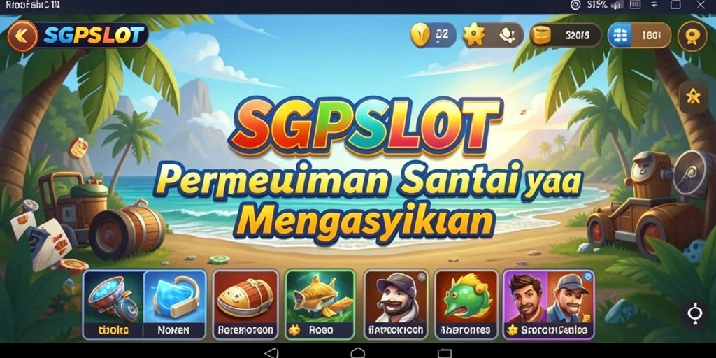 Tampilan gameplay SGPSLOT yang menarik dan mengasyikkan.