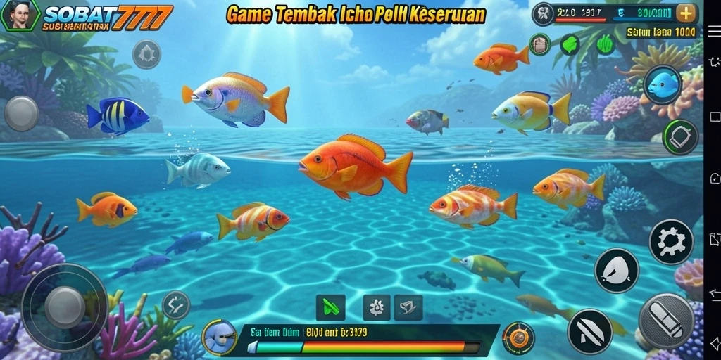 Tampilan gameplay SOBAT777 yang seru dan penuh warna.